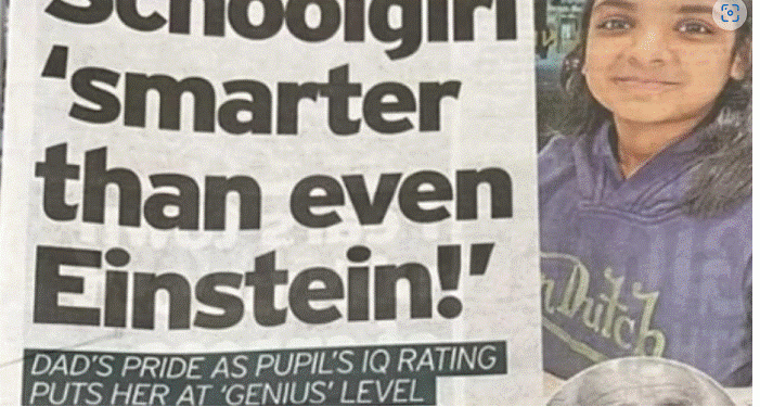 UK school girl of SL origin beats Einstein in Mensa IQ test