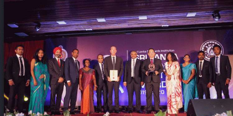 Nestlé Lanka awarded for its excellence in quality management at the Sri Lanka National Quality Awards