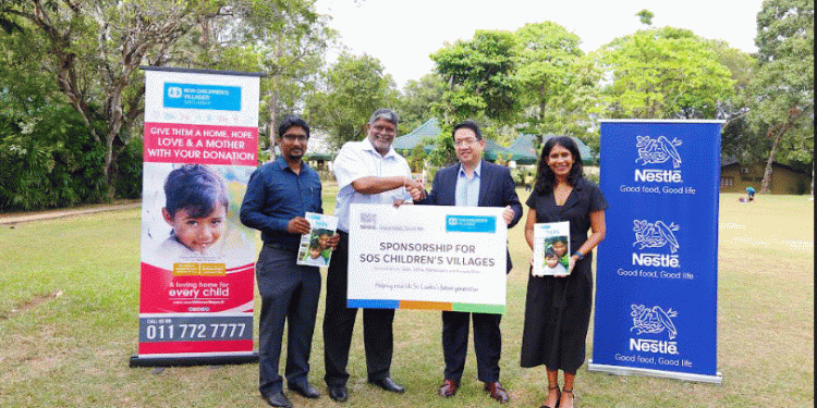 Nestlé Lanka partners SOS Children’s Villages Sri Lanka
