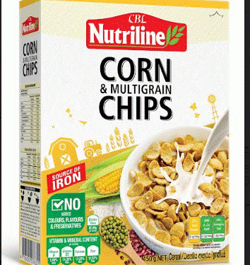 CBL Nutriline Corn and Multigrain Chips, the latest breakfast cereal,