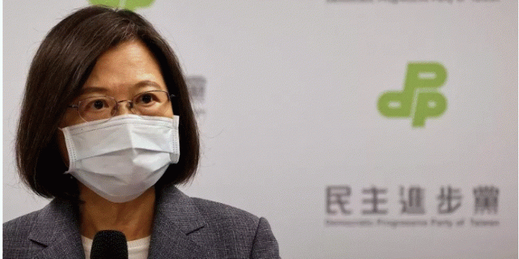 Taiwan’s President Tsai Ing-wen quits as party chair after local elections