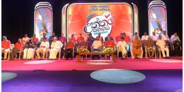Wimal’s ‘Uththara saba’ dispersed amides protests in kandy (VIDEO)