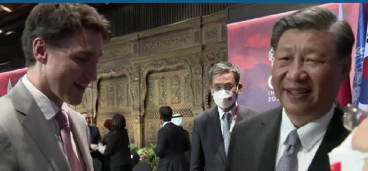 Xi Jinping confronts Canada’s Trudeau at G20