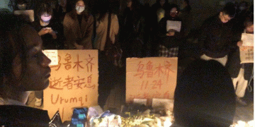 Protests erupt across China in unprecedented challenge to Xi Jinping’s zero-Covid policy