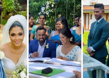 Three Sri Lankan cricketers married today and will go on honeymoon after tomorrow’s match.