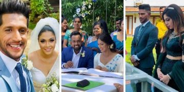 Three Sri Lankan cricketers married today and will go on honeymoon after tomorrow’s match.