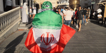 Fans unimpressed amid flag row ahead of Iran-US World Cup clash