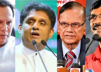 All main opposition parties ask former Election Commission Chairman Mahinda Deshapriya not to join the government’s plan to postpone elections.