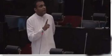 Minister of State for Defense Pramitha Bandara Tennakoon revealed in parliament those responsible for the current economic catastrophe.(VIDEO)