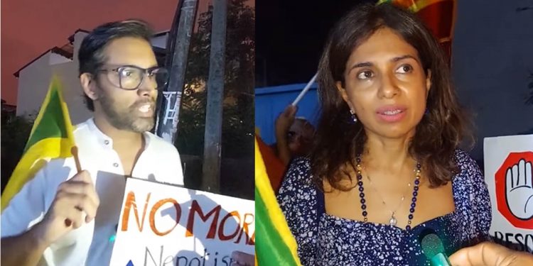 Once again, the middle class takes to the streets in opposition to the government! If Gota is a “heart attack” for the country, then Ranil is a “stroke”! The Rajapaksas have returned with a fresh look! (VIDEO)