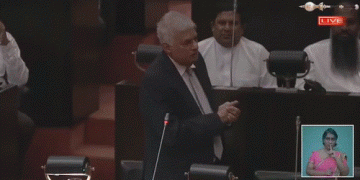 Ranil criticized human rights defenders and said they earn money