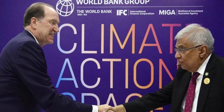 WB Chief tells Ranil : Continue engaging with SL’s official bilateral, private sector creditors 