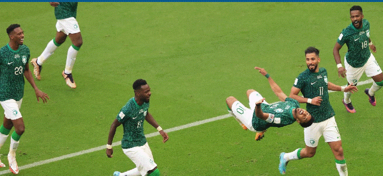 FIFA World Cup Shocker: Saudi Arabia crush mighty Argentina 2-1