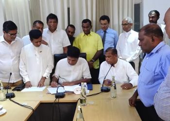 Sajith will march against repression tomorrow! Joint Declaration signed! (VIDEO)