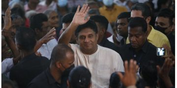 If you challenge me, hundreds of thousands of people and I will defend democracy in the streets! Premadasa is fearless! (Video & Photos)