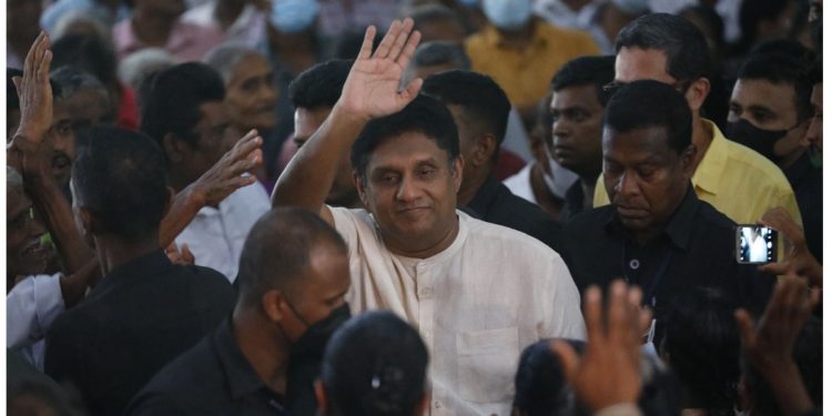 If you challenge me, hundreds of thousands of people and I will defend democracy in the streets! Premadasa is fearless! (Video & Photos)