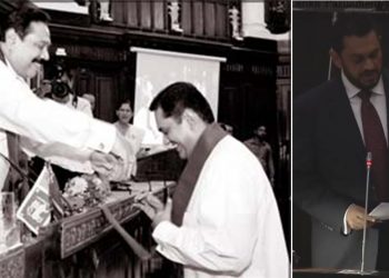 The Rajapakse family feud has resurfaced! Shashindra discards the scarf !