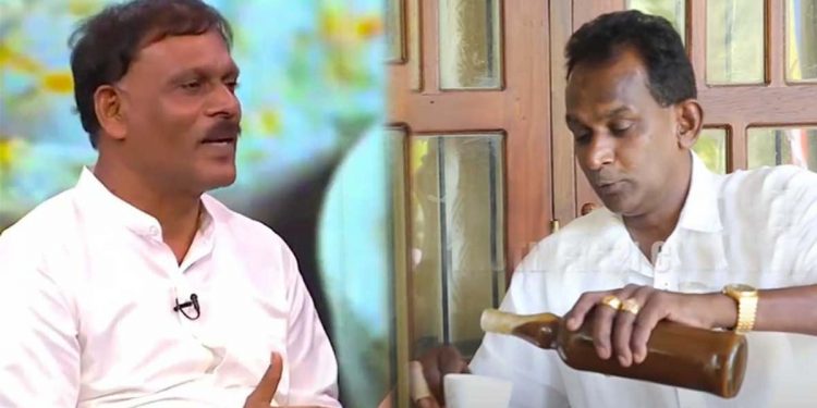 Triloka Vijaya Patra means three-disease relieving leaf. The minister who promoted ‘Dhammika Paniya’ now promotes ganja!