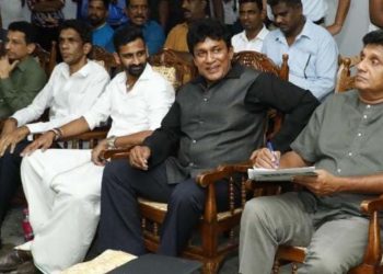 Sajith gathers everyone! Indian High Commissioner onstage! Sajith’s speech onstage reunited Digambaram-Thonda ! (Video & Photos)