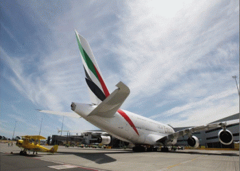Emirates’ A380 touches down in New Zealand