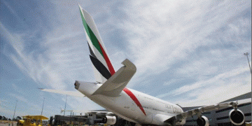 Emirates’ A380 touches down in New Zealand