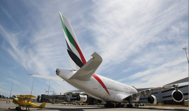 Emirates’ A380 touches down in New Zealand