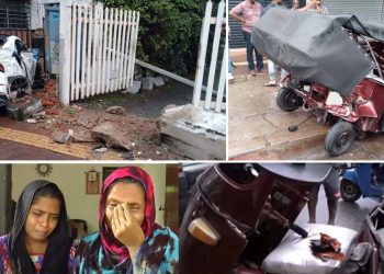 The sad story of the three-wheeler driver hit by a luxury Benz