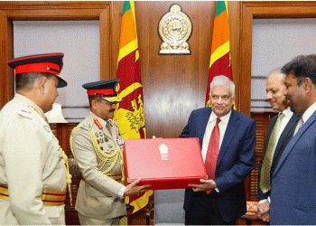 Army-designed Presidential Dispatch Bag handed over to the President