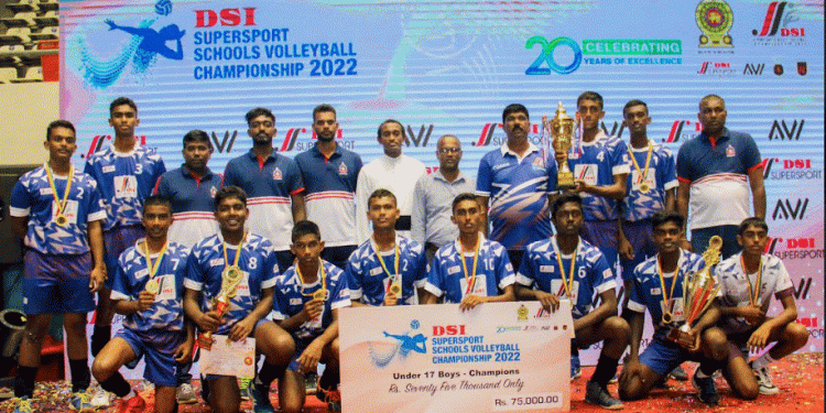 20th DSI Supersport School Volleyball Championship 2022 tournament concluded successfully