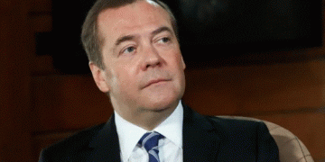 Star rising in Kremlin, Russia’s Medvedev predicts war in West
