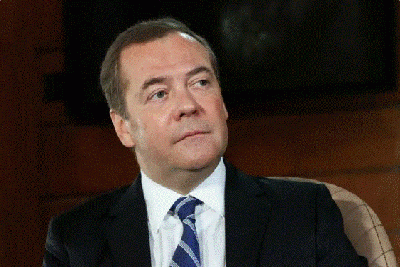Star rising in Kremlin, Russia’s Medvedev predicts war in West