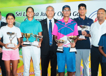 kaya Daluwatte & k. Dhanushan crowned junior golf champs 2022 – Reshan algama champ silver division –