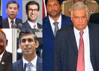 Boris Johnson! Liu Kun! British PM Rishi Sunak! Ranil Jayawardene! Cyril Ramaphosa! State leaders who spoke to Ranil suffered what fate?￼