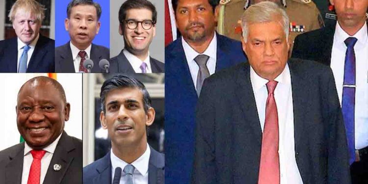 Boris Johnson! Liu Kun! British PM Rishi Sunak! Ranil Jayawardene! Cyril Ramaphosa! State leaders who spoke to Ranil suffered what fate?