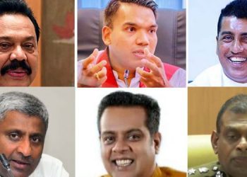 Notice on Fmr.PM Mahinda,Namal,Sanath,Johnston,Prasanna, and Deshabandu for attacking Gota go Gama in May this year.