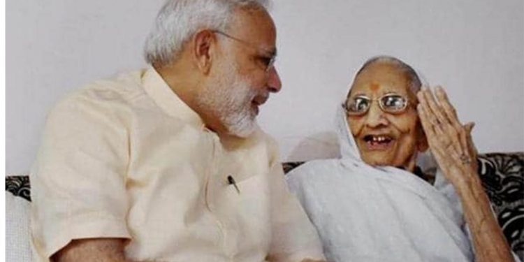 Modi’s mother dies aged 99!