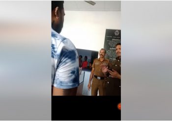 There is no legal basis to forcibly removing vehicles! Dematagoda OIC teaches the law to leasing company thugs who forcibly pick up vehicles! (VIDEO)
