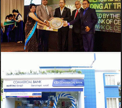 ComBank wins Green Building Award for Trincomalee branch building