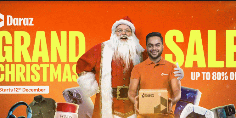 Bringing Christmas to your doorstep Daraz Grand Christmas Sale is back!