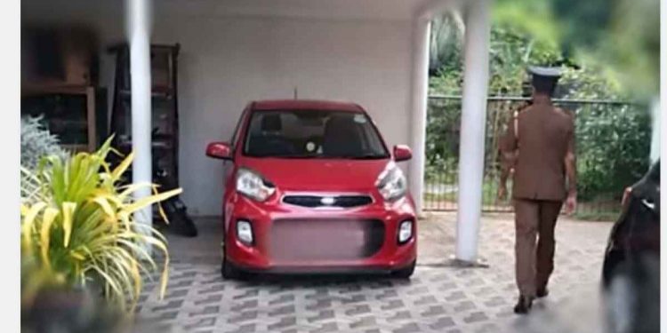 A 17-year-old was found dead inside a car parked on the porch.
