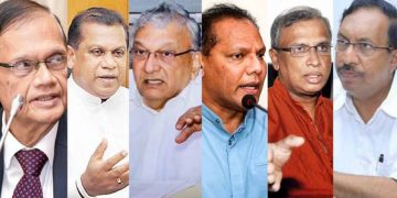The opposition, comprising the SJB, G L Pieris, and others, file two Supreme Court petitions for LG elections.