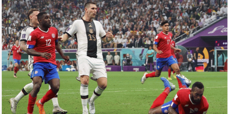 Germany crash out of World Cup despite win over Costa Rica