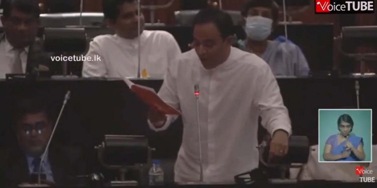An outsider is not permitted to speak in this Parliament under Standing Orders 21,(2)! The parliament get heated! (VIDEO)
