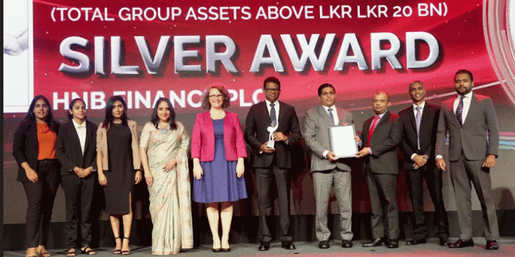 HNB FINANCE bags Silver at TAGS Awards 2022