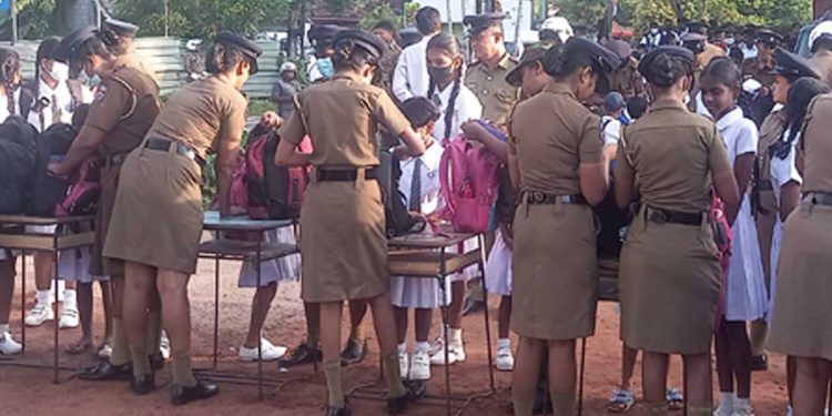 The IGP issues directives for school and student drug checking.