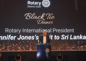 President welcomes Rotary’s first female president during her official visit to Sri Lanka.
