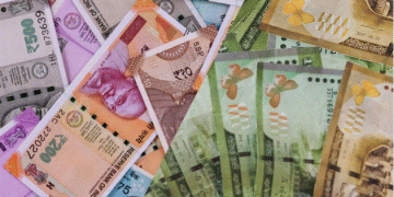 The Sri Lanka rupee fell three cents against the US dollar, and bond yields opened unchanged.