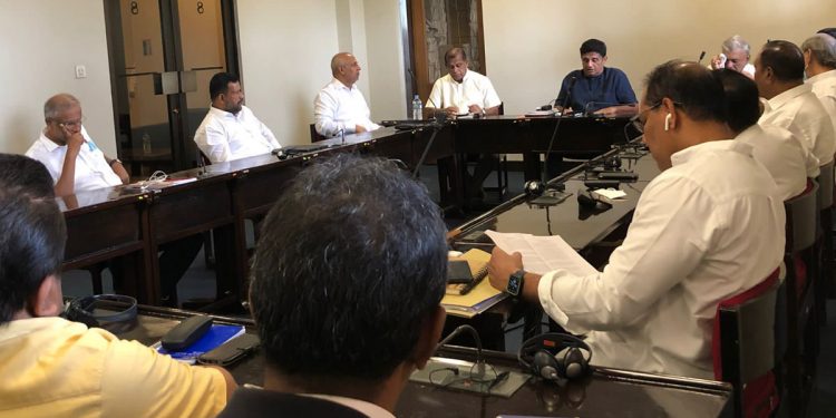 Sajith hold two special meetings today to discuss the government’s latest plot to postpone the elections.