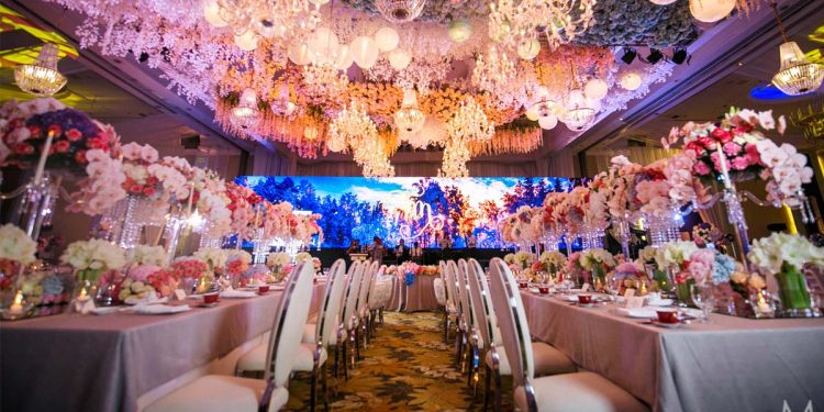 In the midst of a lavish wedding in Shangri-la, a secret meeting of political VIPs was also held