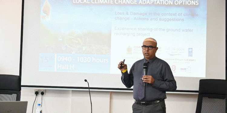 Ministry of Irrigation and UNDP host side event at the International Water Conference Sri Lanka 2022